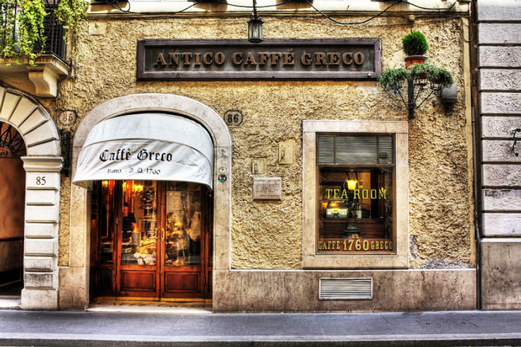 8. Antico Caffe Greco, Rome